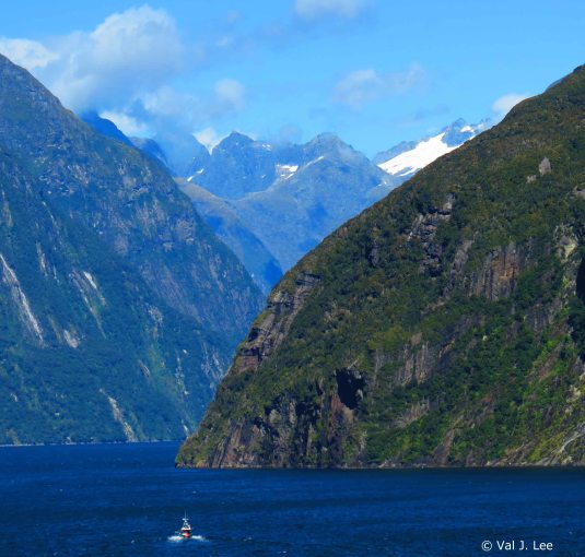 New Zealand fjords © Val J. Lee